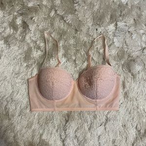 Pink bra